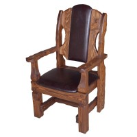 Кресло "Добряк" (кожа+спинка кожа)